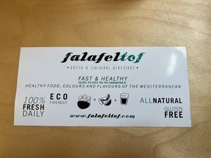   at Falafel Tof in Antwerpen