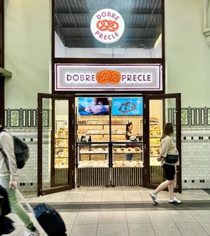 The kiosk  at Dobre Precle - Wrocław in Wroclaw