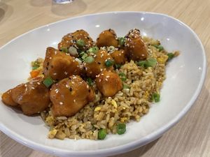 ORANGE CAULIFLOWER  at Native Foods - Point Loma in San Diego