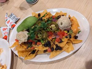 Nachos at Native Foods - Point Loma in San Diego