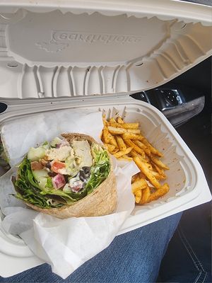 Grilled Chicken wrap at Native Foods - Point Loma in San Diego