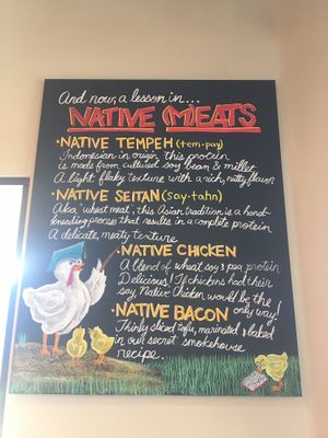 Native Meats at Native Foods - Point Loma in San Diego
