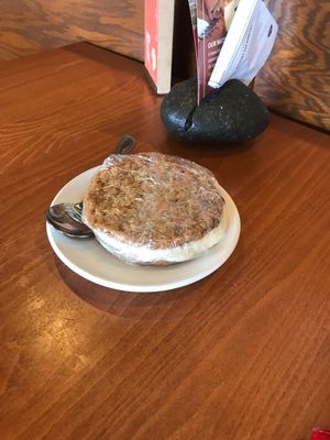 Huge oatmeal cream pie !  at Native Foods - Point Loma in San Diego