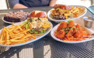 Native Foods has markedly improved their burger offerings over the last year. (Photo posted on behalf of @mrvegan_in_sandiego.) at Native Foods - Point Loma in San Diego