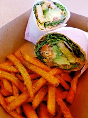 Twister Wrap at Native Foods - Point Loma in San Diego