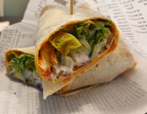 Kebab Roll at Zoé Pasta Evolution   in Rome
