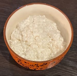 Tapioca pudding  at Scandic Breakfast Restaurant in Wroclaw