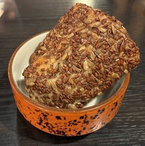 Gluten-free bread  at Scandic Breakfast Restaurant in Wroclaw