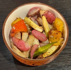 Roasted veg medley  at Scandic Breakfast Restaurant in Wroclaw