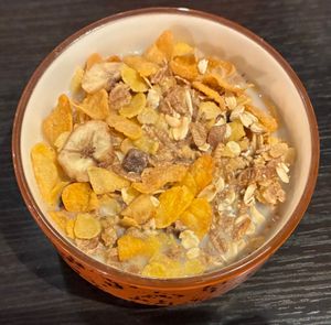 Muesli  at Scandic Breakfast Restaurant in Wroclaw
