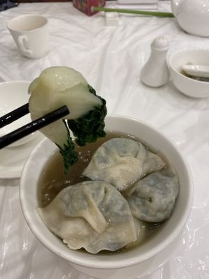 Wonton Soup  at Graceful Vegetarian in Markham