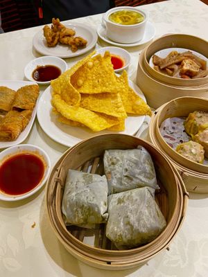 Sticky Rice in Lotus  at Graceful Vegetarian in Markham