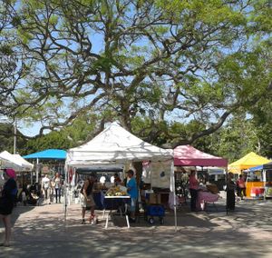 1st street entrance at Local Harvest Farmers Markets in Long Beach
