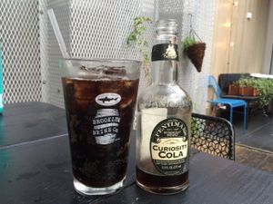 non alcoholic beverage options at Pickle Shack in Brooklyn