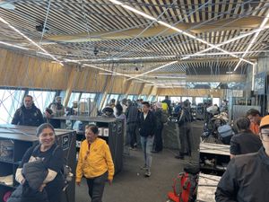 Restaurant and gift shop    at Restaurant Matterhorn Glacier Paradise in Zermatt