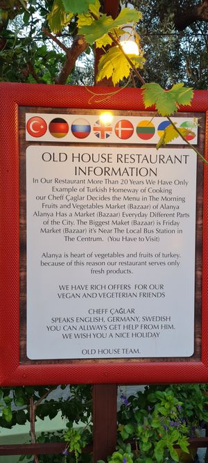 😀 at Eski Ev in Antalya