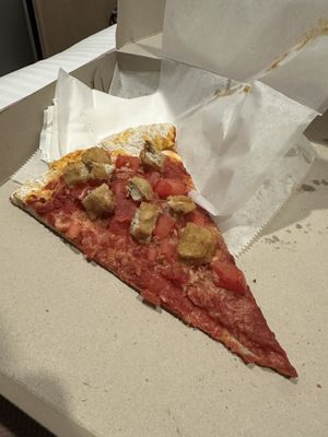  at Green Oven Pizza in New York City