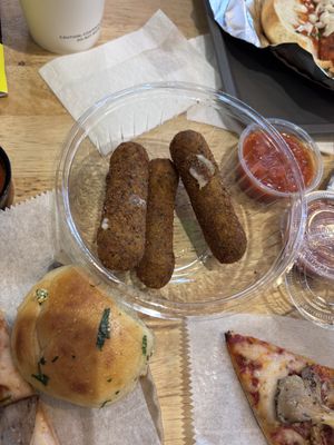 mozz sticks   at Green Oven Pizza in New York City