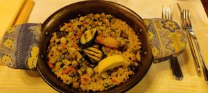 Paella di verdure at Ristorante Spagnolo - El Duende in Lazio