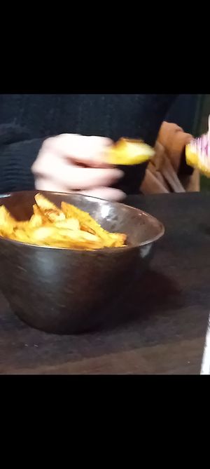 Fries at Veggiesaurus in The Hague