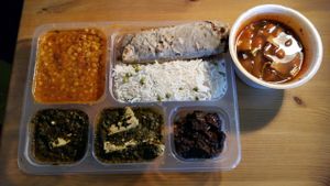 A "foodbox". at Veggiesaurus in The Hague