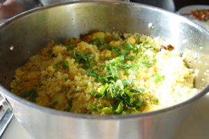 Cooking workshop 'Quick fix vegan meals', November 2014. at Veggiesaurus in The Hague