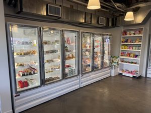 Refrigerated options  at BESTIES Vegan Paradise - The Market in Los Angeles
