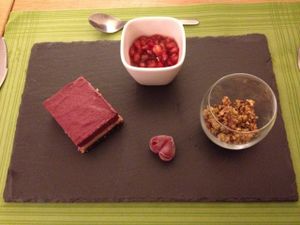 Raw desserts at Graine de Soleil in Geneva