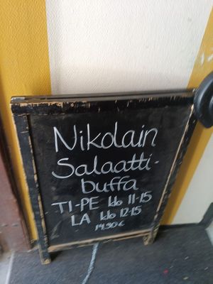 Buffet hours at Nikolai Ice cream in Pohjois-karjala