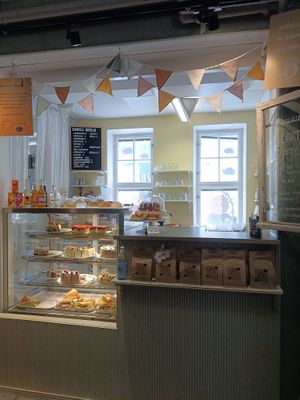 Ordering area at Nikolai Ice cream in Pohjois-karjala