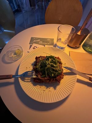 Vegan lasagna was delicious! I also ordered sriracha roasted potatoes and they were very tasty as well. Highly recommend!  at BLU - 블루서울 in Seoul