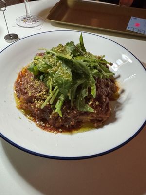 lasagna  at BLU - 블루서울 in Seoul