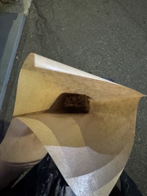 banana bread (i had half of it before taking this)  at BLU - 블루서울 in Seoul