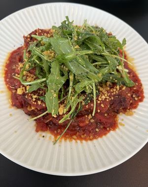 Vegan lasagna, awesome!  Delicious and tasteful.   at BLU - 블루서울 in Seoul