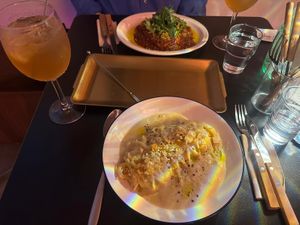 White pasta at BLU SEOUL - 블루서울 in Seoul