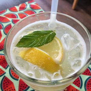 lemonade at Carrot Cake in Dusseldorf