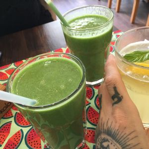 smoothies at Carrot Cake in Dusseldorf