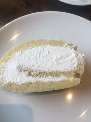 Lemon biscuit roll, tasted like childhood  at Carrot Cake in Dusseldorf