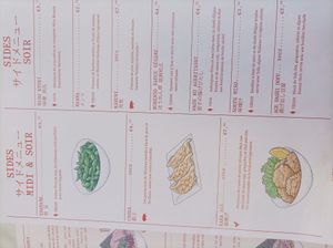 Menu at Komichi in Pays De La Loire