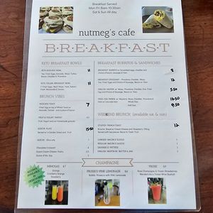 Breakfast at Nutmeg's Cafe in Sebring