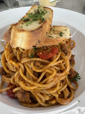 Vegan bolognese a must!  at Vegan Tierra  in North Miami