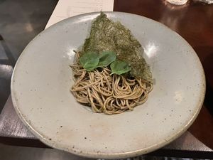 Vegan tasting menu   at Baroo in Los Angeles