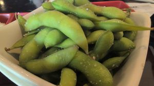 Edamame at Miya Sushi in Jacksonville