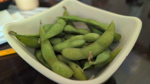 Edamame at Miya Sushi in Jacksonville