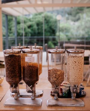 breakfast at Hotel Korinjak in Veli Iz