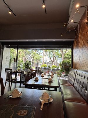 Indoor seating  at LITE DIM SUM in Kaohsiung
