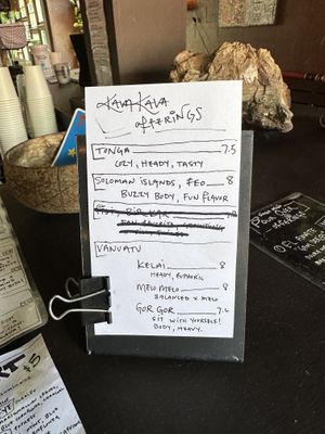   at Just Be Kava x Coffee  in Asheville