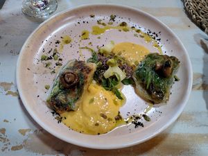 Rollitos vietnamitas at Terralma Cocina Viva in Madrid