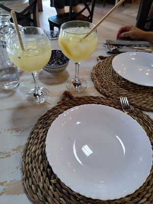 Limonada casera at Terralma Cocina Viva in Madrid
