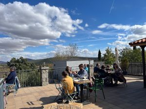 Terrace  at Terralma Cocina Viva in Madrid